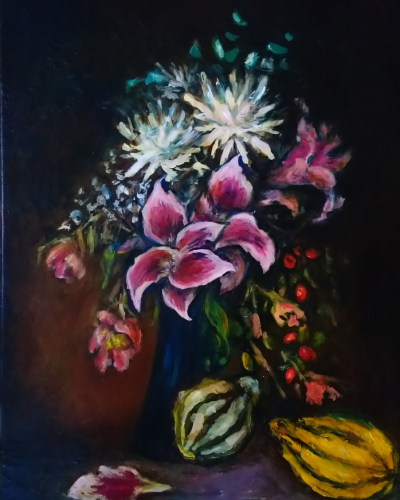 Stilleben Blomster